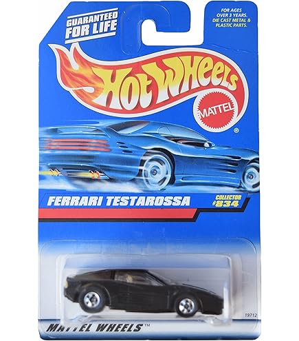 Amazon.com: Hot Wheels Ferrari Testarossa : Arts, Crafts & Sewing